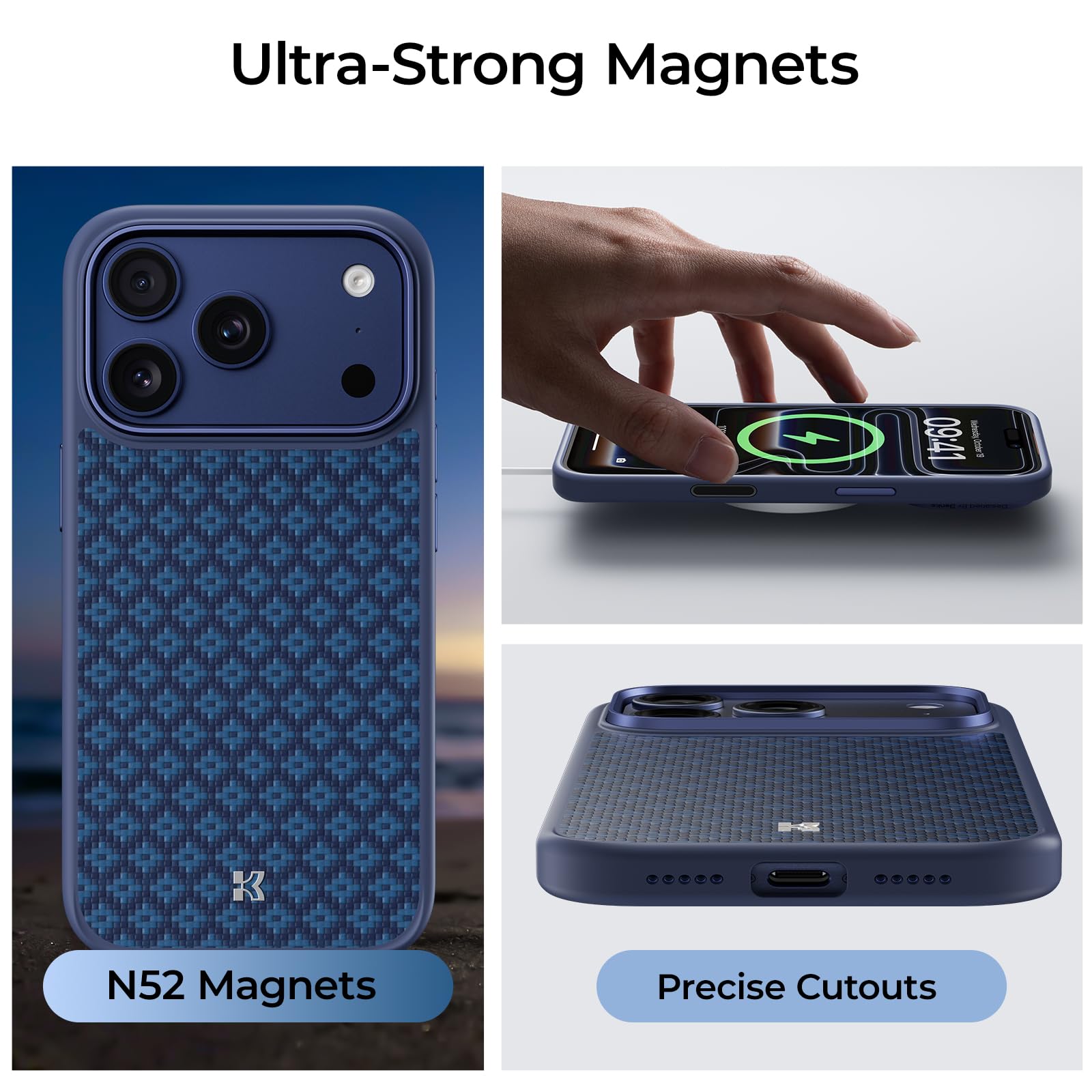 Amazon.com: BENKS ArmorGrid ArmorPro Case for iPhone 17 Pro with